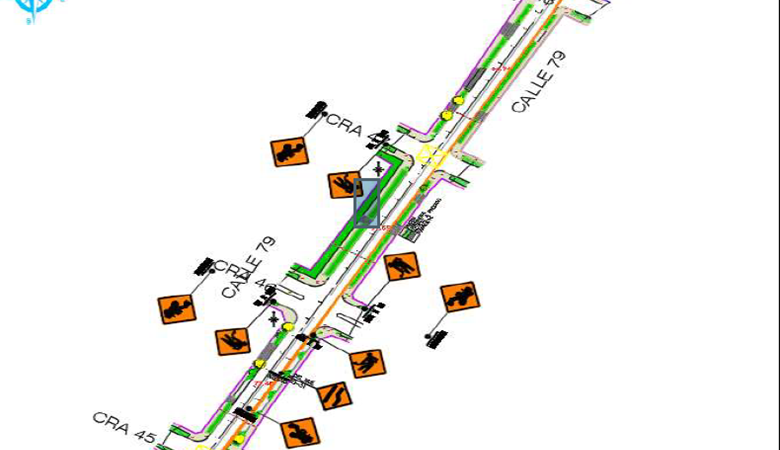 POR AMPLIACIÓN DE LA CARRERA 50 Y CALLE 79  CIERRES PARCIALES
