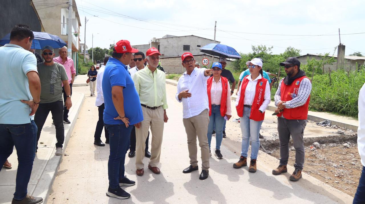 Gobernación del Atlántico reafirma la conectividad regional: Circunvalar Sur de Baranoa avanza 85 %