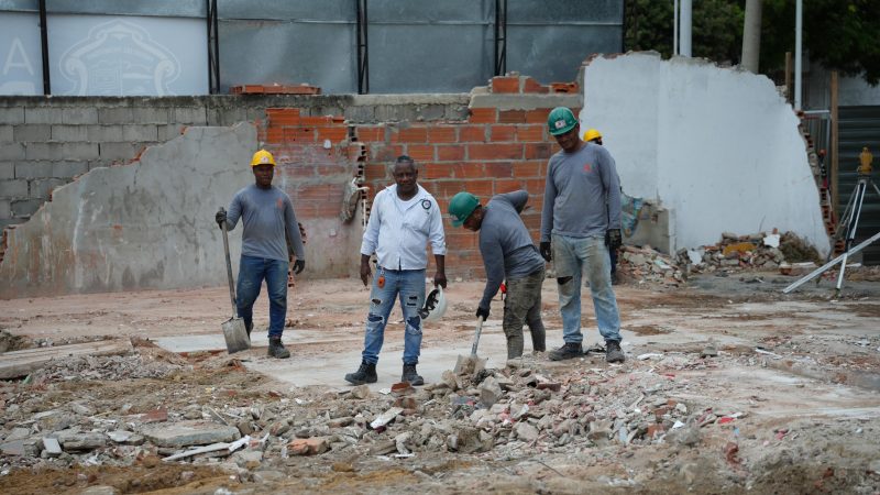 Comenzó la construcción de la estación de Policía del Malecón de Rebolo: alcalde Char