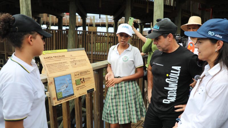 Ecoparque Ciénaga de Mallorquín presenta su primera galería educativa de aves