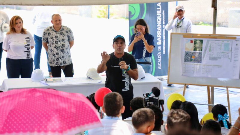 Alcalde Char da inicio a obras de ampliación de la IED Pablo Neruda 1: se benefician 2.700 estudiantes