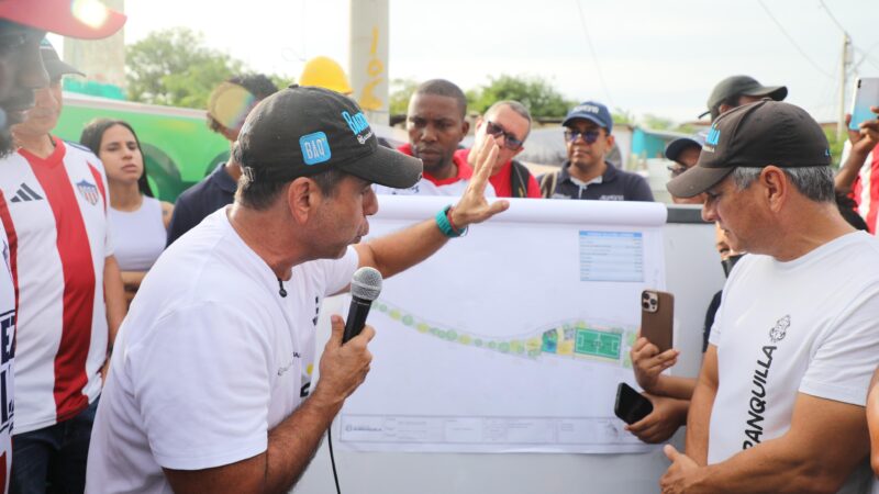 En Barranquilla se construyen nuevos parques: iniciaron obras en Las Nieves y La Esmeralda