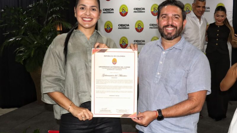 Gobernación del Atlántico presente en celebración de los 50 años del programa de Turismo de la Universidad Autónoma del Caribe