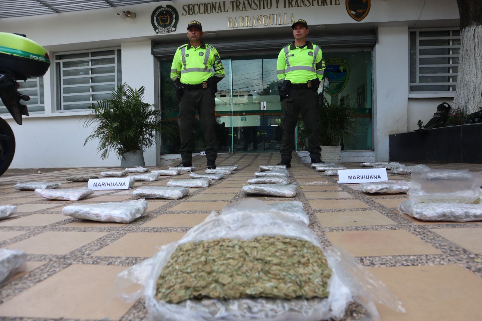 INCAUTACIÓN DE 24.000 GRAMOS DE MARIHUANA EN BARRANQUILLA