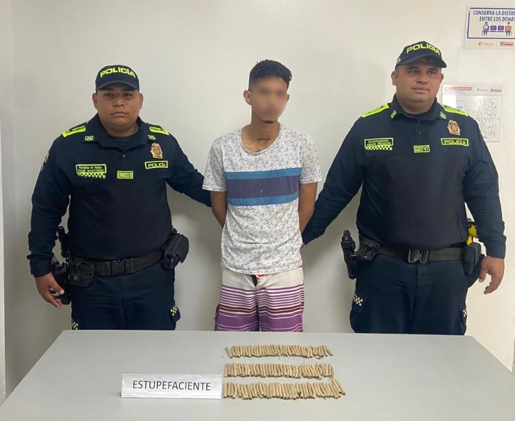 CAPTURA POR EL DELITO DE TRÁFICO, FABRICACIÓN O PORTE DE ESTUPEFACIENTES EN BARRANQUILLA