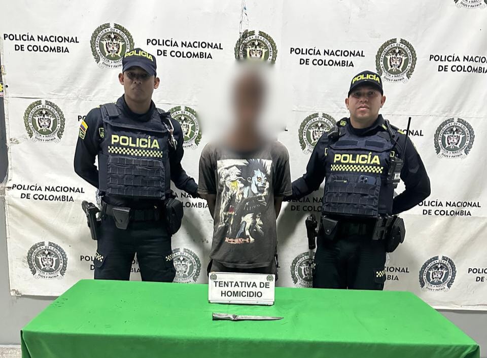 CAPTURADO UN SUJETO POR TENTATIVA DE HOMICIDIO EN EL BARRIO SANTO DOMINGO