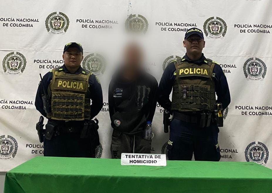 CAPTURA EN FLAGRANCIA POR TENTATIVA DE HOMICIDIO EN BARRANQUILLA