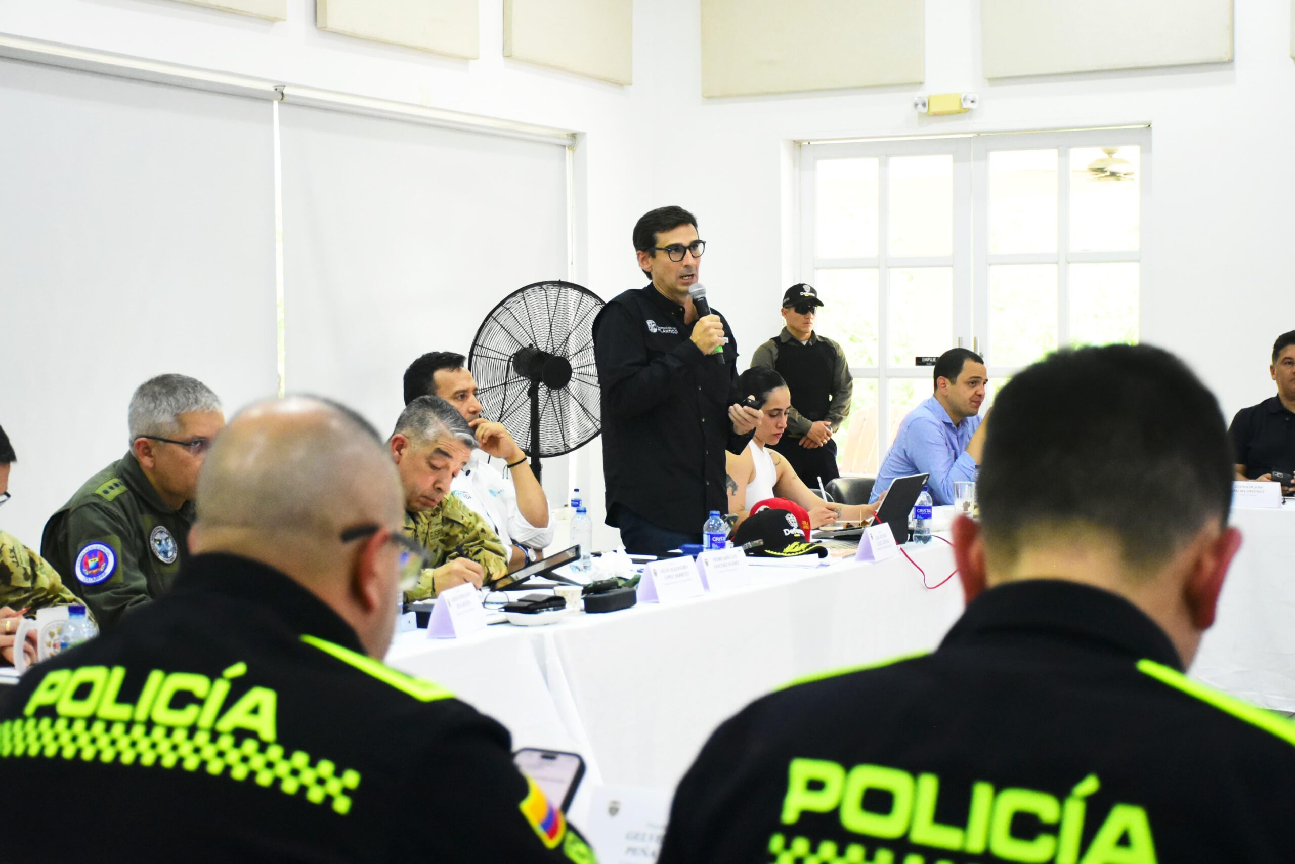 Atlántico pasará de 411 a 580 cámaras tras Consejo de Seguridad con Mindefensa