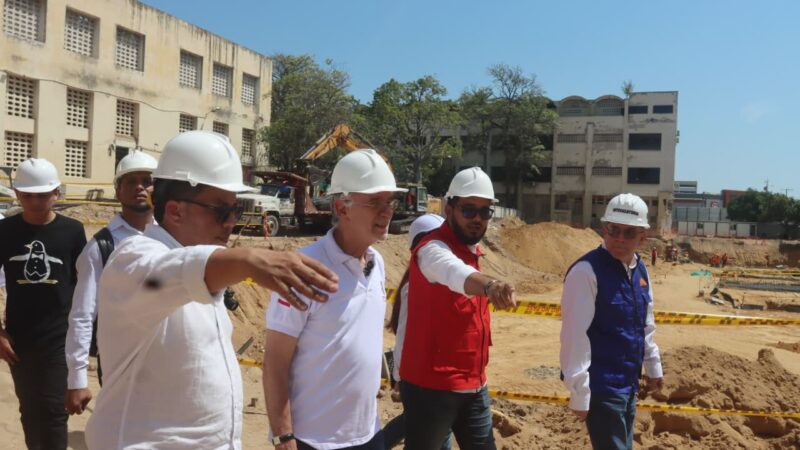Avanza la recuperación del corazón de la Universidad del Atlántico
