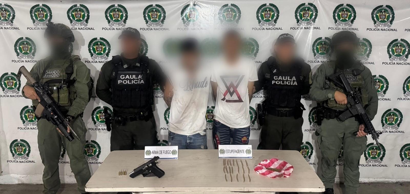 SIN TREGUA AL DELITO: SEGUIMOS GOLPEANDO ESTRUCTURAS CRIMINALES DEDICADAS A LA EXTORSIÓN EN BARRANQUILLA