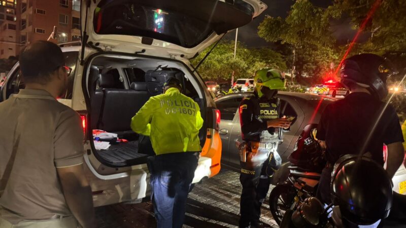 POLICÍA NACIONAL DESPLIEGA OPERATIVO “SIN TREGUA AL DELITO” EN ZONAS ESTRATÉGICAS DE BARRANQUILLA