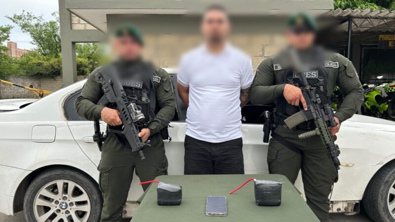 CAPTURADO EN TIEMPO RÉCORD A ALIAS KLEIVER, RELACIONADO CON EL CASO DE LOS CILINDROS EN SOLEDAD